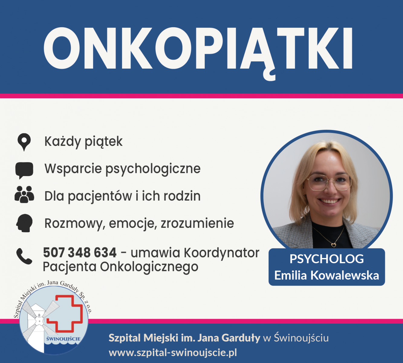 Onkopiątek - plakat